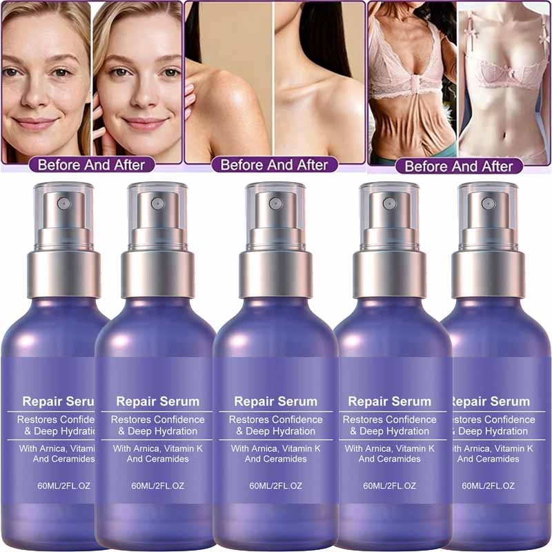 5 PCS Reunoa Repair Serum Ceramide Serum With Ceramides, Vitamin K, And Arnica