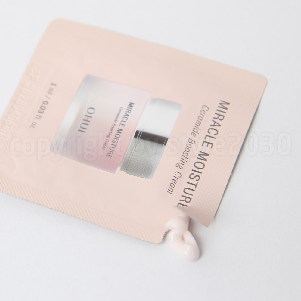 O HUI Miracle Moisture ceramide boosting Cream 1ml x 30pcs (30ml) OHUI