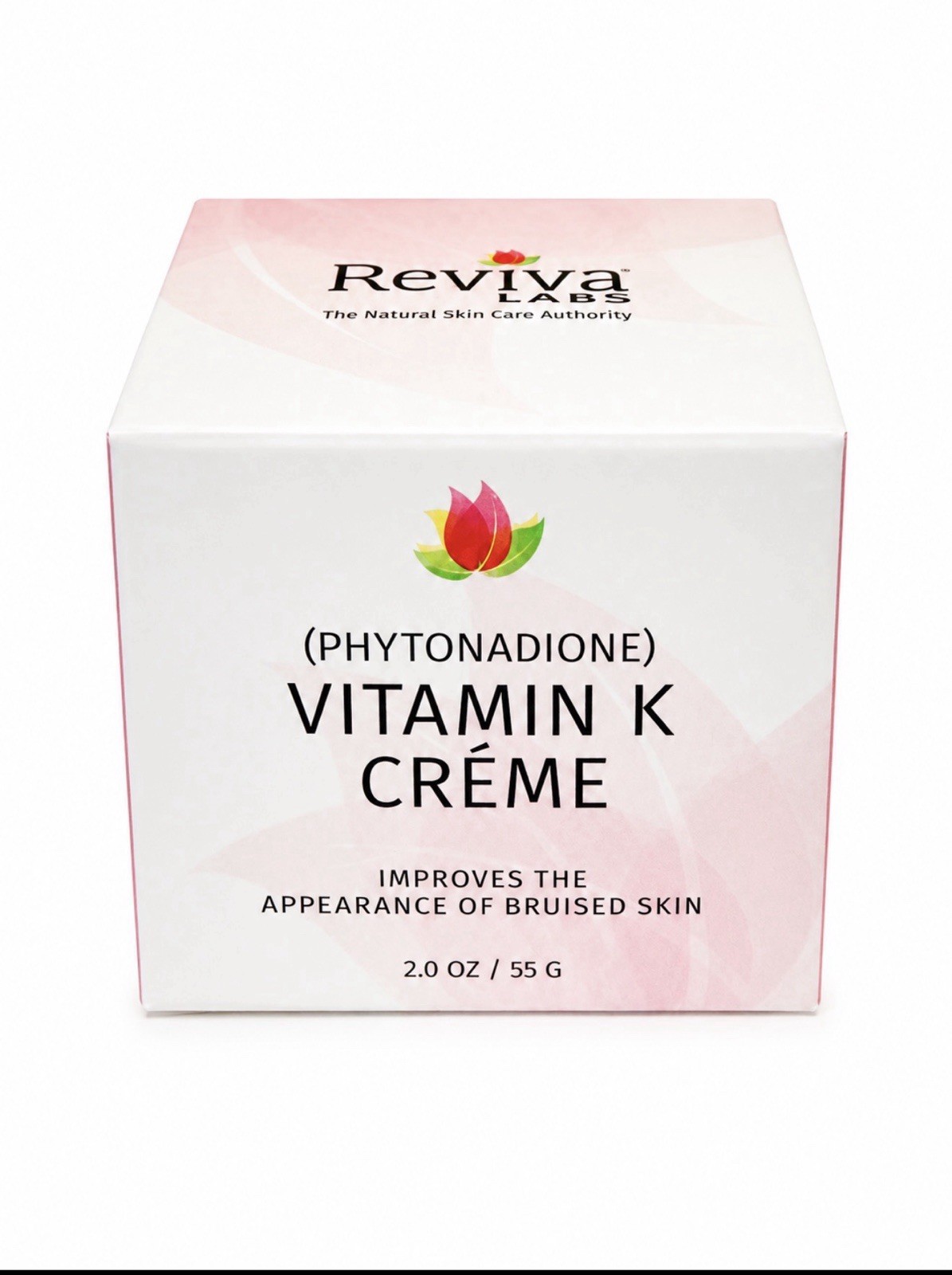 Reviva Labs Vitamin K Crème Phytonadione Bruised Skin Cream 2 oz 55g EXP 04/2027