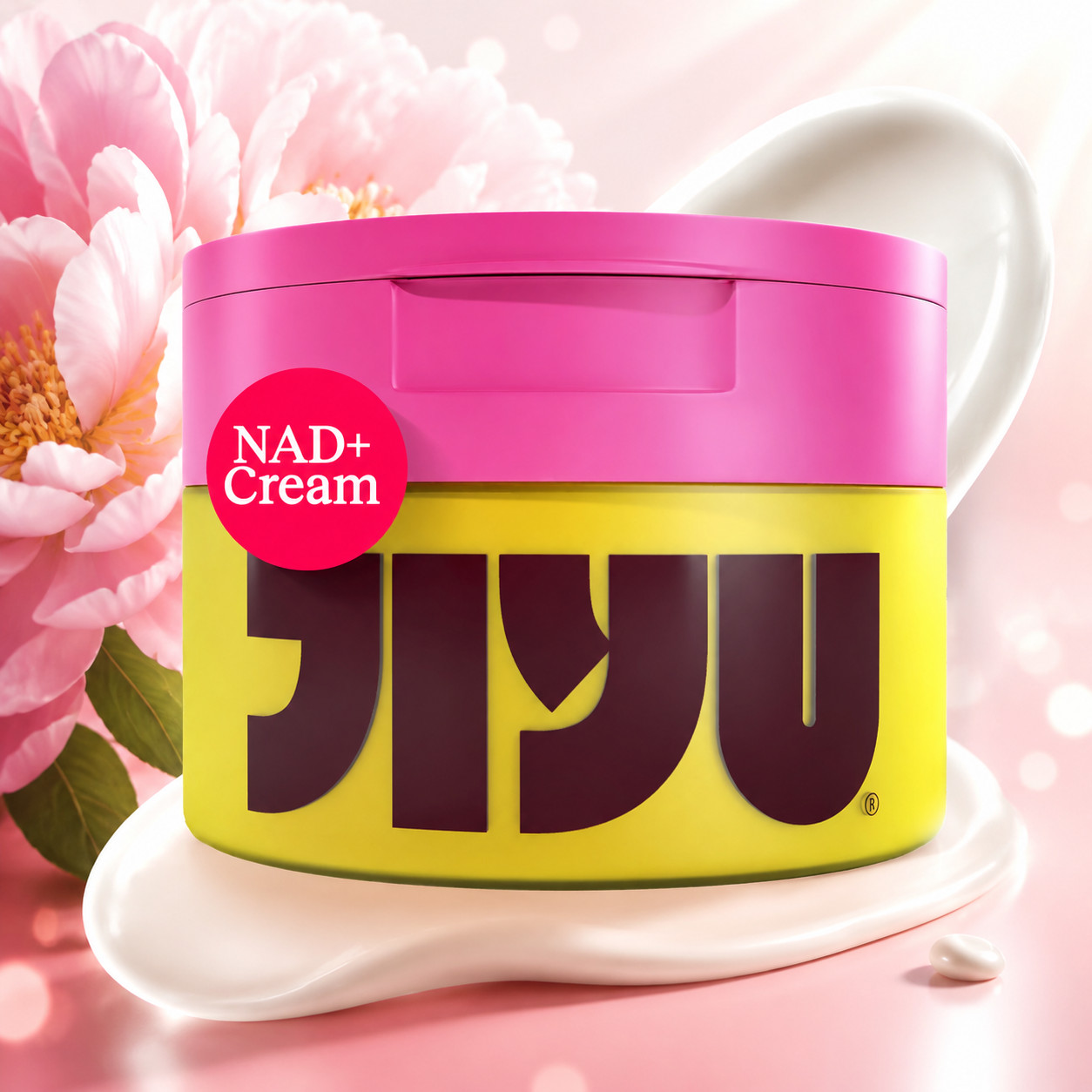 JiYu NAD+ Hydrating Face Moisturizer – Anti-Aging Cream for Face & Body 50ml