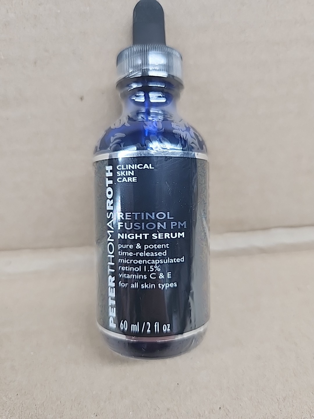 PETER THOMAS ROTH Retinol Fusion PM Night Serum 2oz NEW Sealed