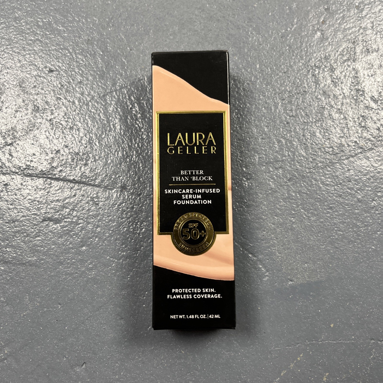 Better Than Block Serum Foundation SPF Skincare-Infused 1.48oz Laura Geller Med