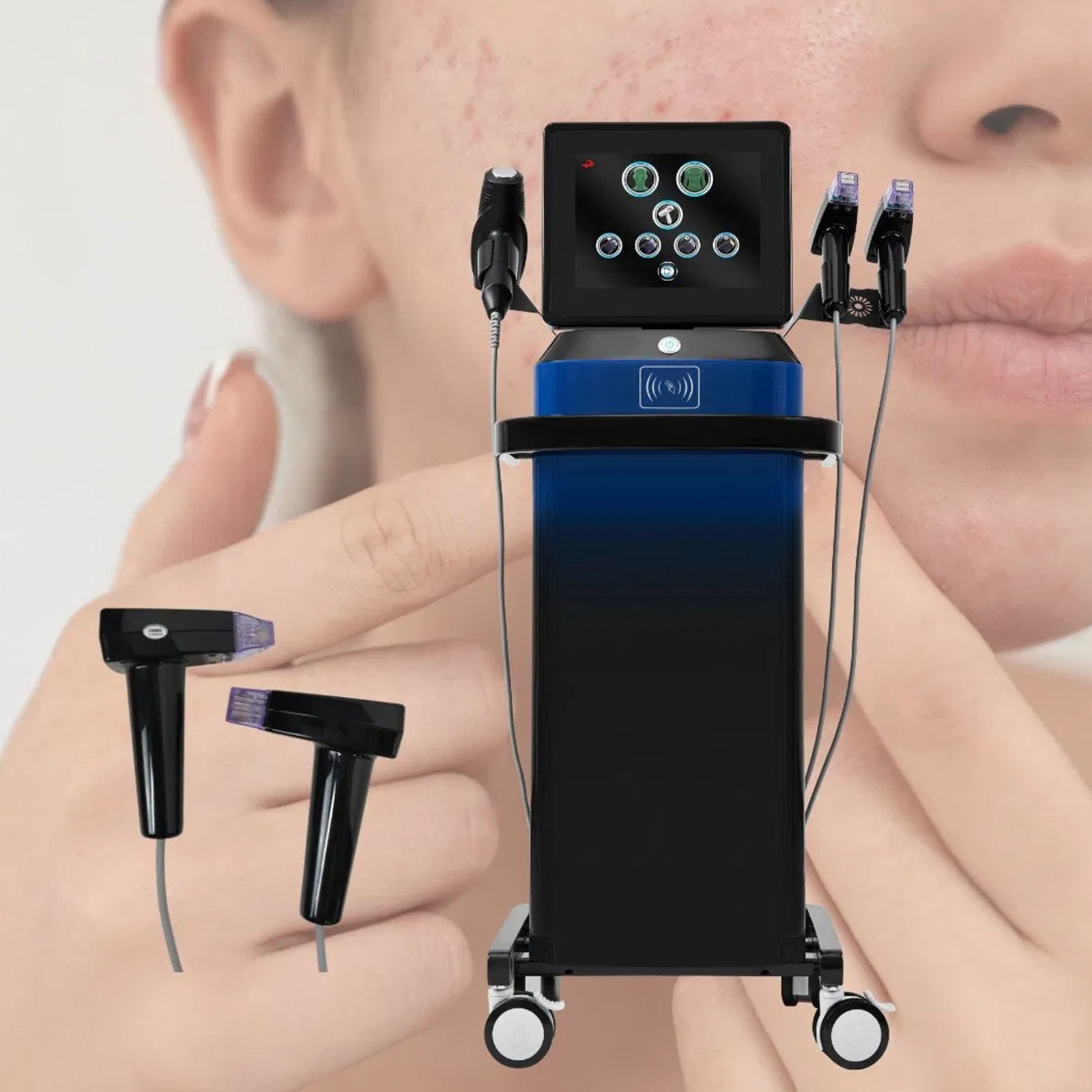 2026 Professional M8 Fractional Gold RF Beauty Spa Machine Face Lift Morpheus