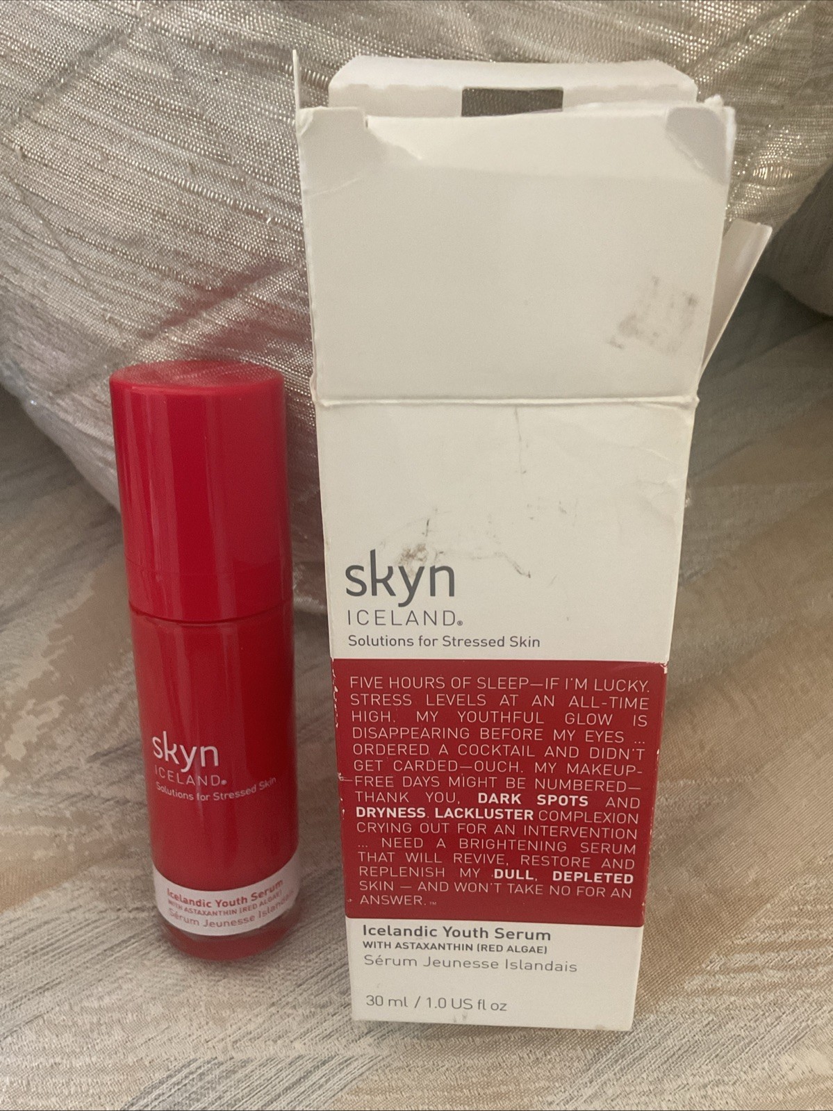 NIB SKYN ICELANDIC SOLUTIONS FOR STRESSED SKIN 1 OZ