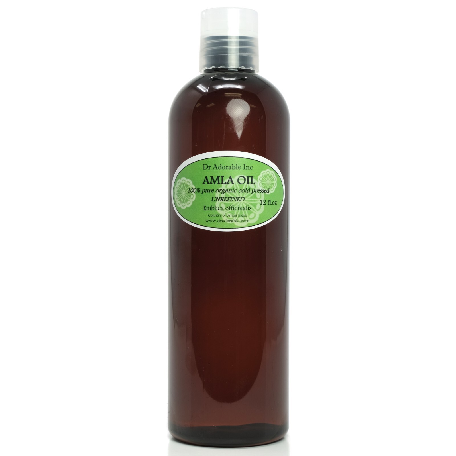 12 OZ AMLA OIL Unrefined Virgin Indian Gooseberry Hair Growth Skin Anti Aging