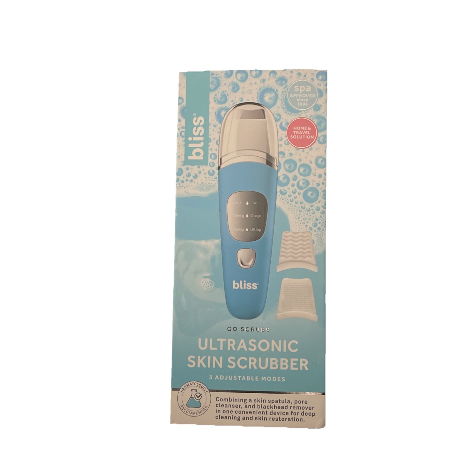 Bliss Skin Scrubber,Pore Cleaner, Blackhead Remover, Deep Cleaner-USB Charge.New