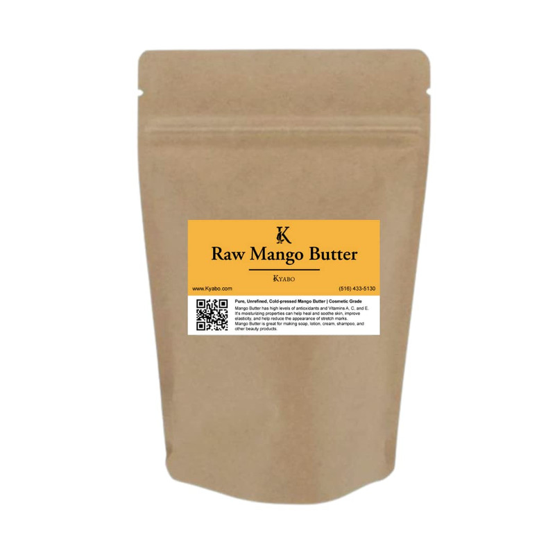 Kyabo 100 Pure Mango Butter Raw Organic Unrefined Chemical-Free Natural Skin