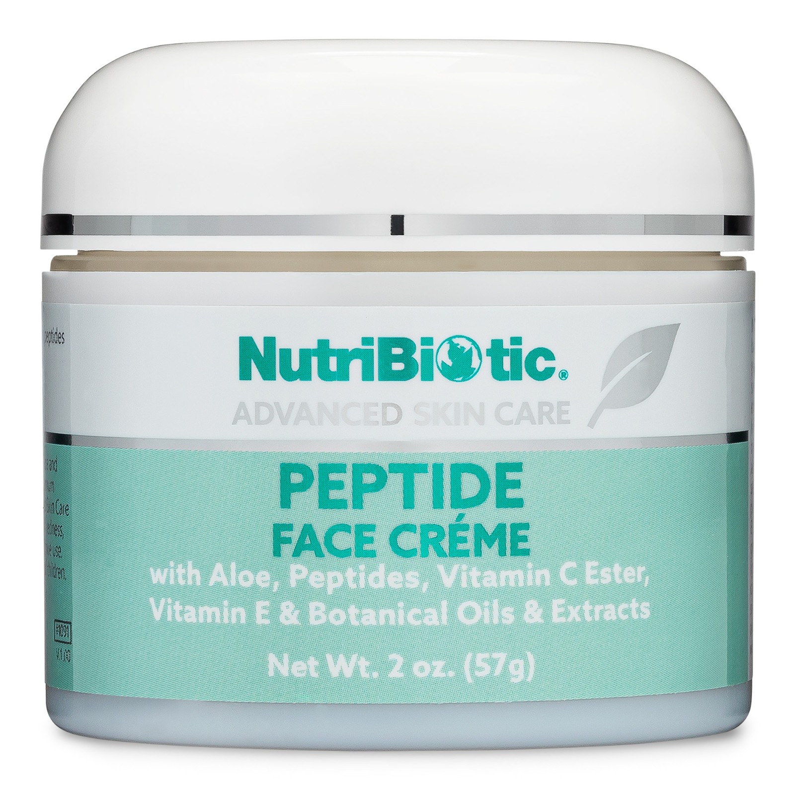 NutriBiotic Advanced Skin Care – Peptide Face Cream 2 oz. Ultra-Hydration