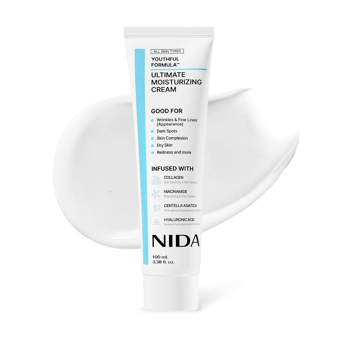 NIDA Youthful Formula™ Ultimate Moisturizing Cream | Centella Asiatica Niacin…