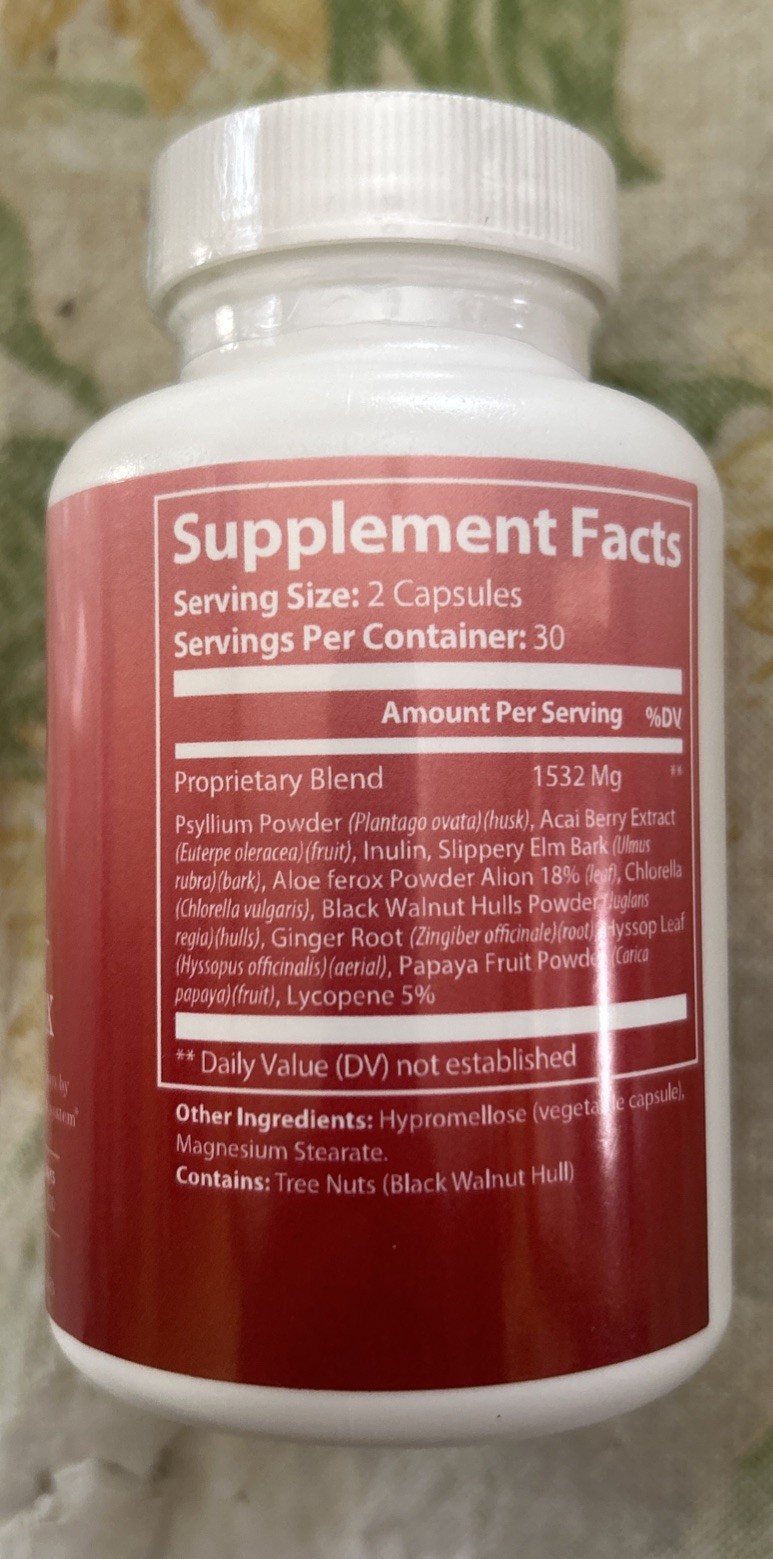 Savaya Clear Skin Max Detox 60 Capsules All Natural Ingredients Acne Treatment