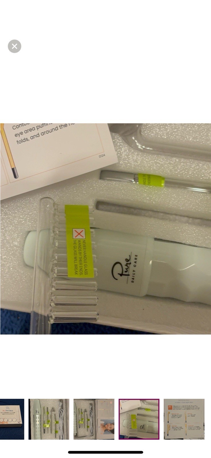 Pure NuDerma Skin Wand Natural Derma Cell Energy Amplification System