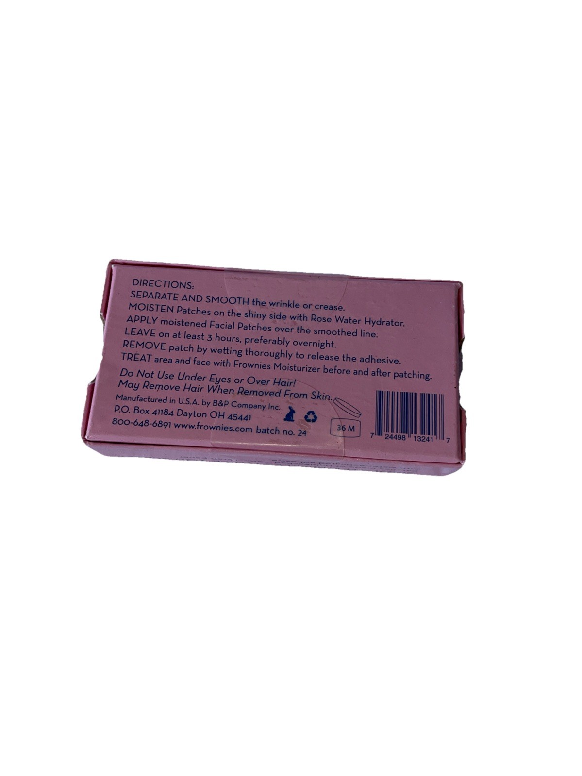 Frownies Facial Patches for Forehead & Between Eyes, Smooths Fine Wrinkles