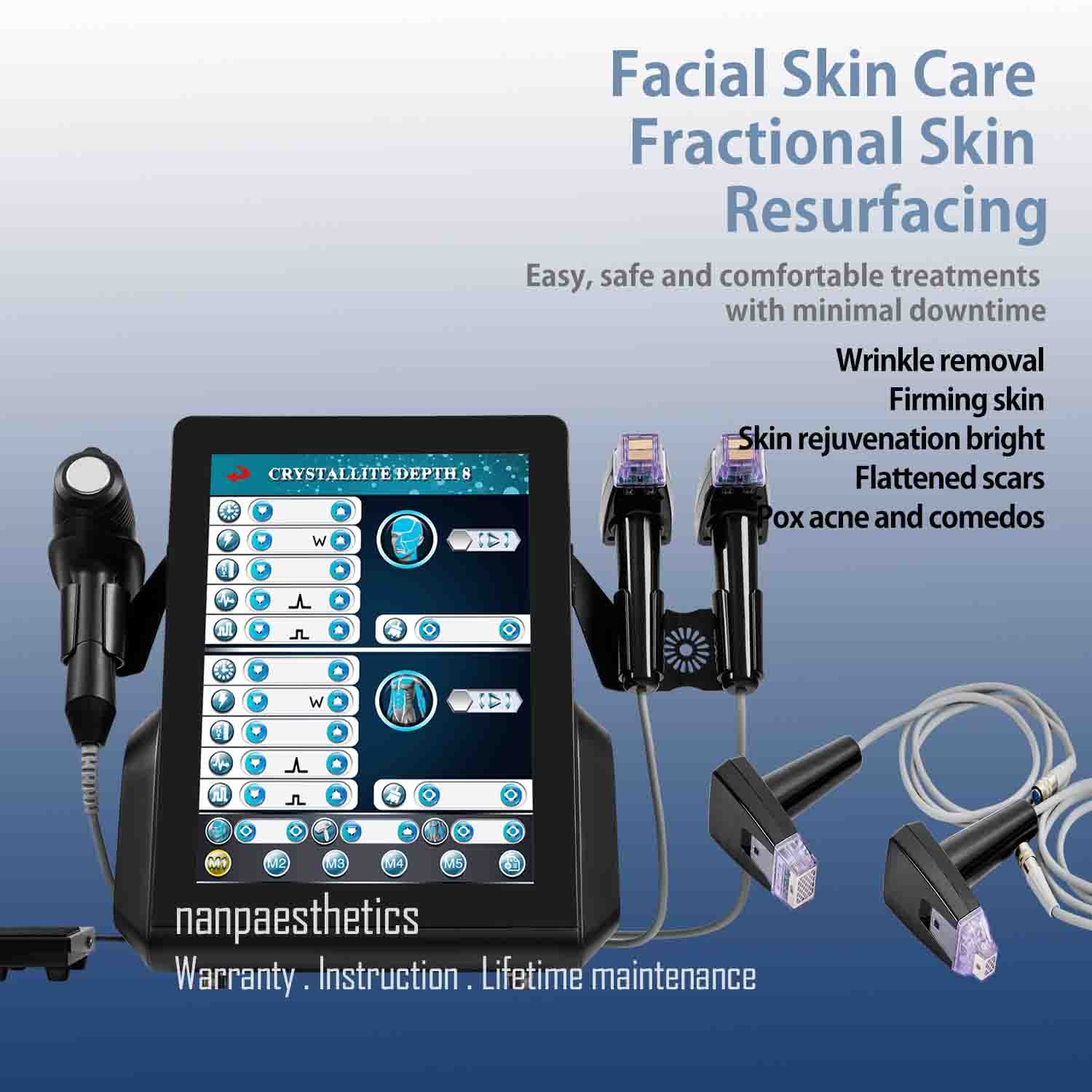 2025 Professional RF Beauty Spa Machine Face Lift With Cold Hammer Skin Care USA