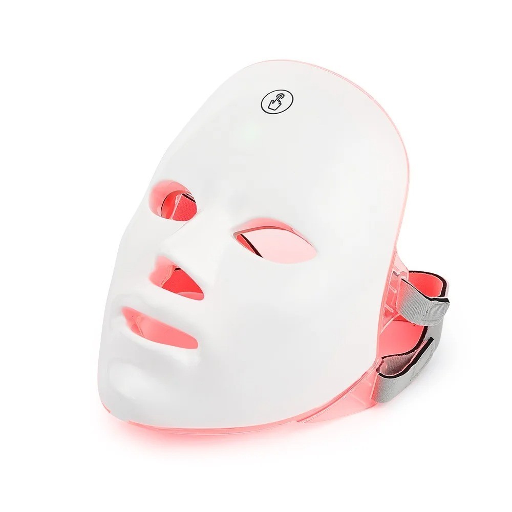 Facial LED Mask 7 Colors LED Photon Beauty Mask Skin Rejuvenation Rechargeable