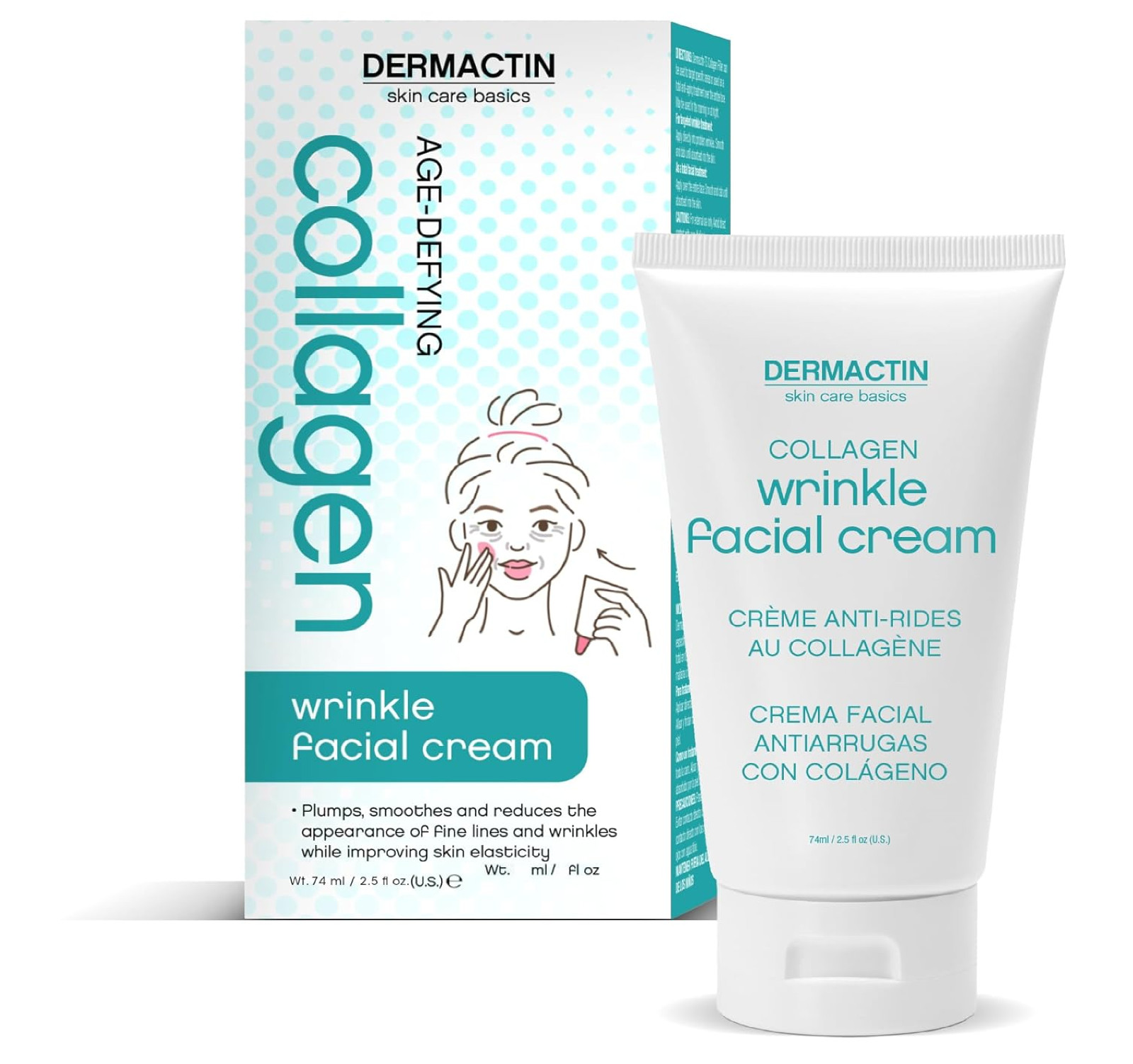 Dermactin-TS Collagen Filler Wrinkle Reducer 2.5 Ounce