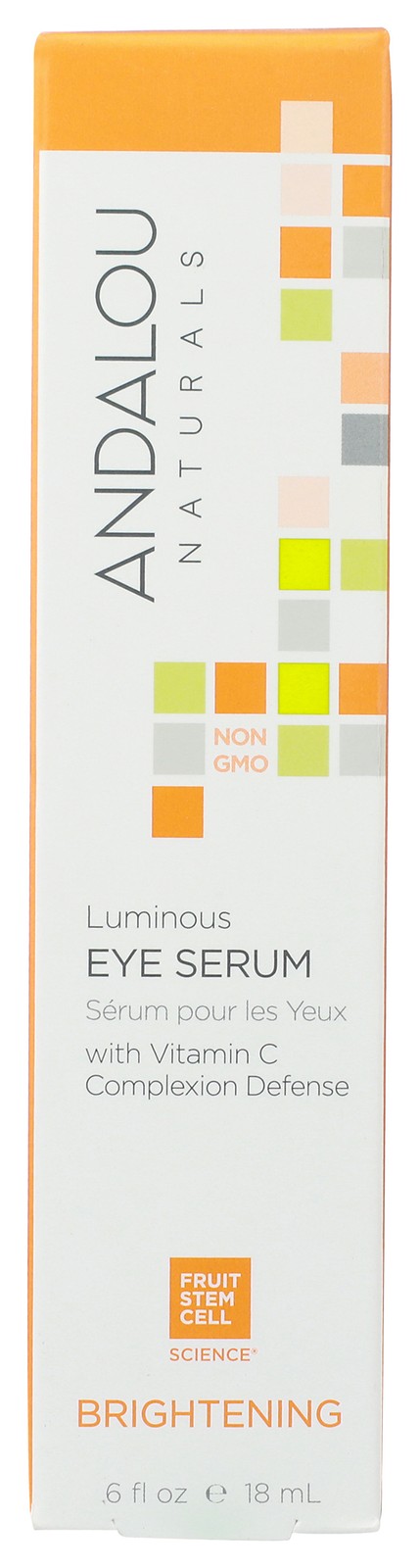 Luminous Brightening Eye Serum By Andalou Naturals 0.6 Fluid Ounce 0.60 1 Pack