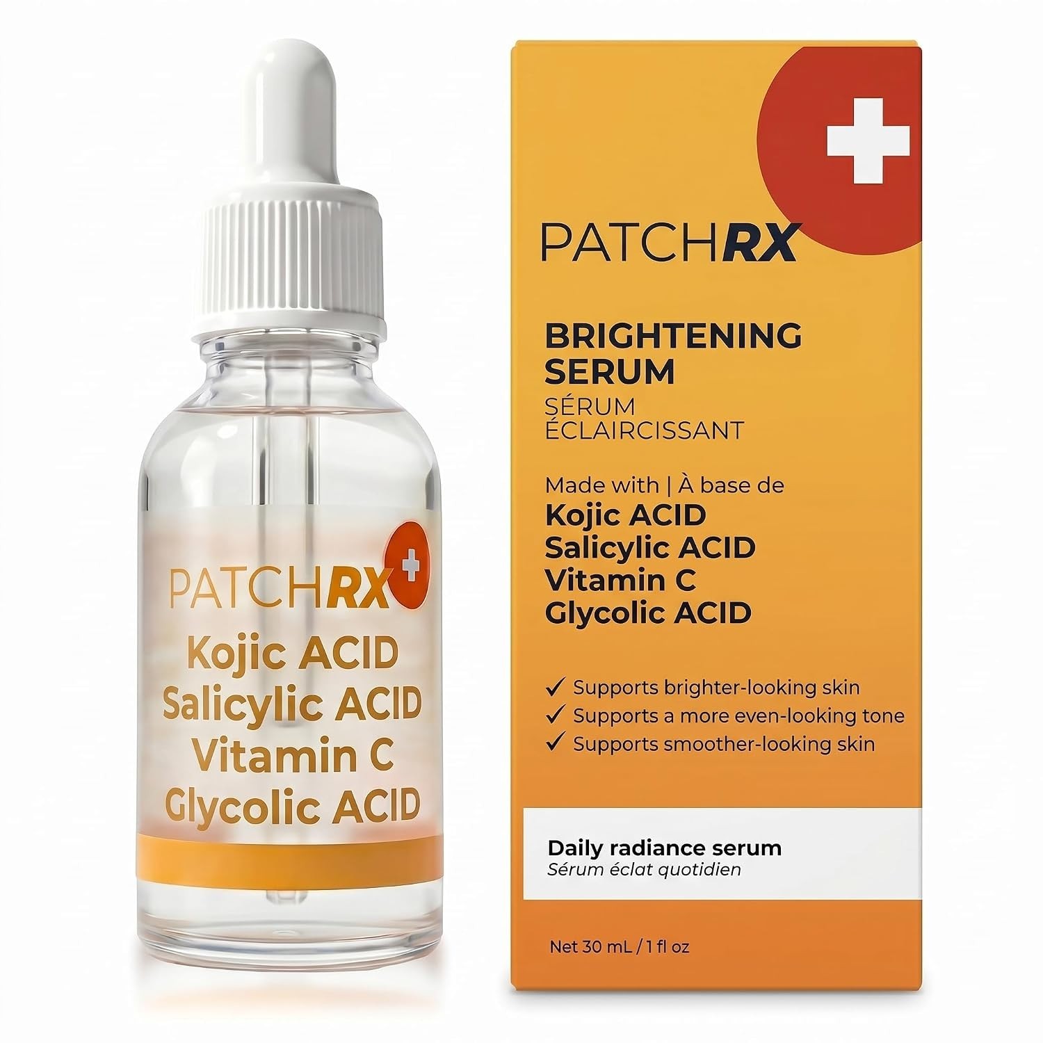 Kojic Acid Dark Spot Serum with Turmeric Niacinamide & Glycolic Acid