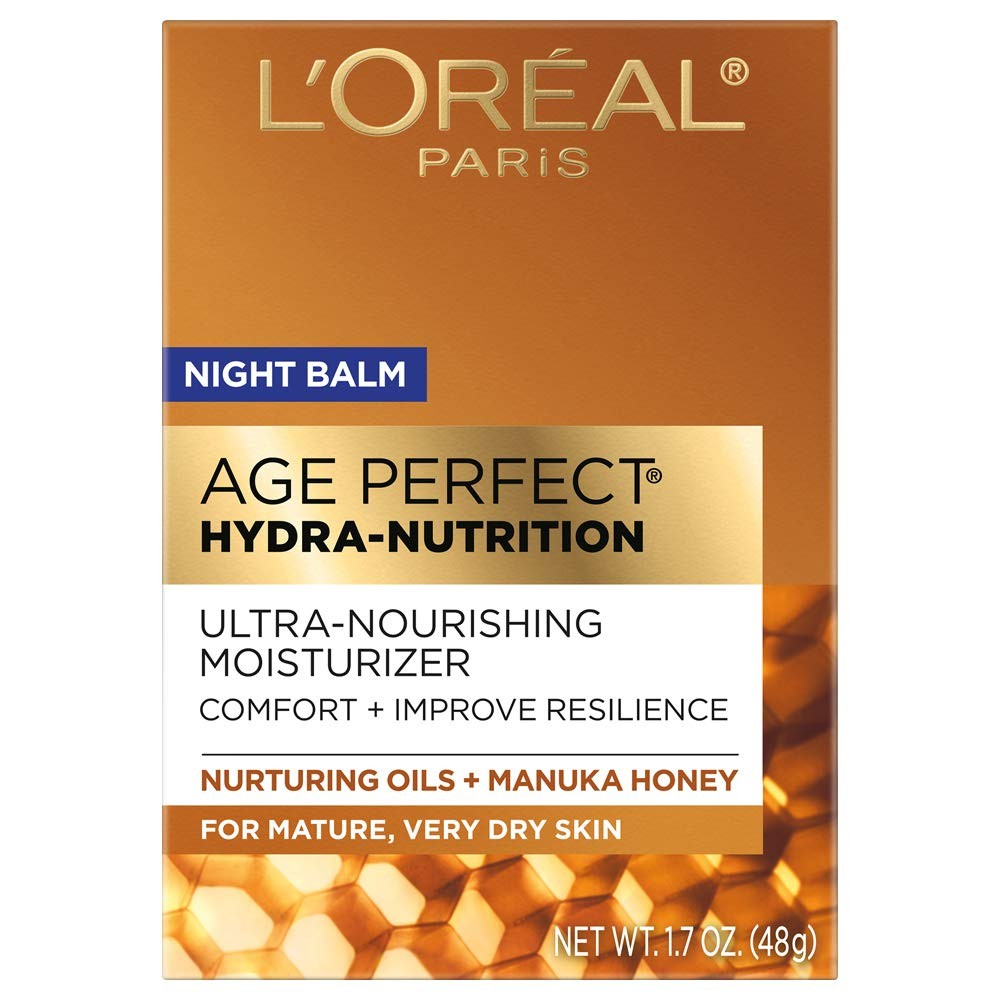 Skincare Age Perfect Hydra Nutrition Ultra Nourishing Honey Night Balm, Moist…
