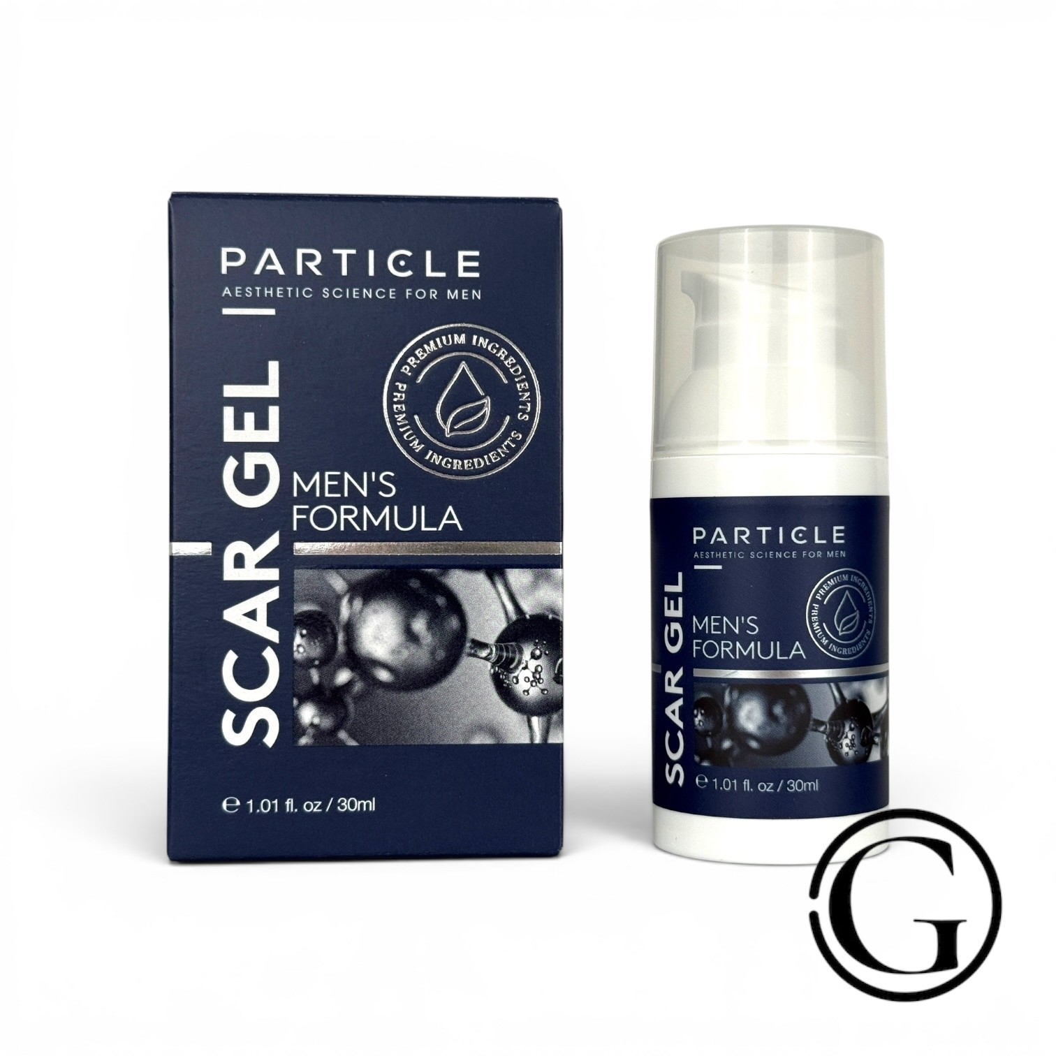 Particle Aesthetic Science For Men Scar Gel Men’s Formula 1.01 fl. oz.NIB