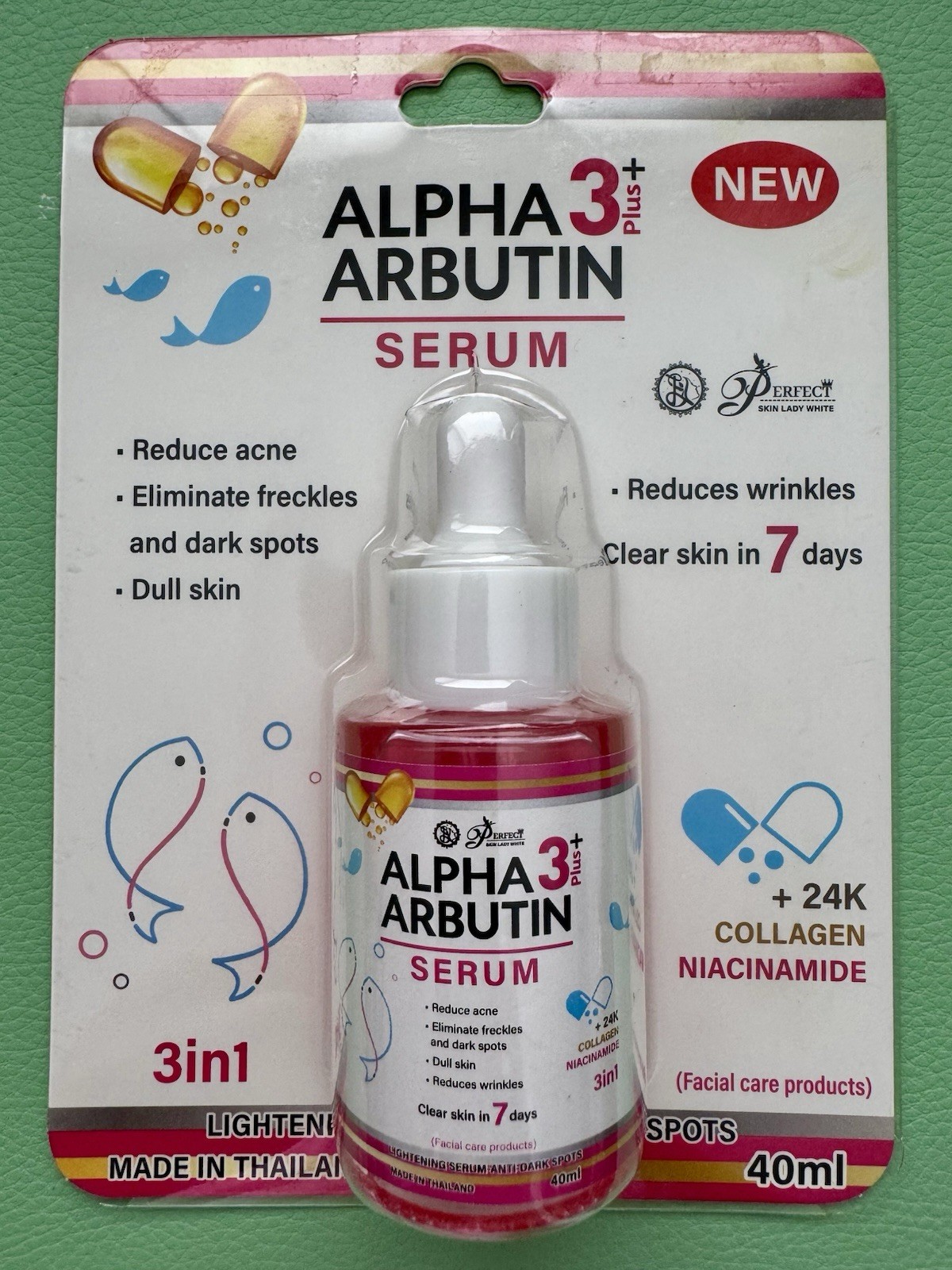 Perfect Lady Skin Alpha Arbutin Serum 40 ml made in Thailand