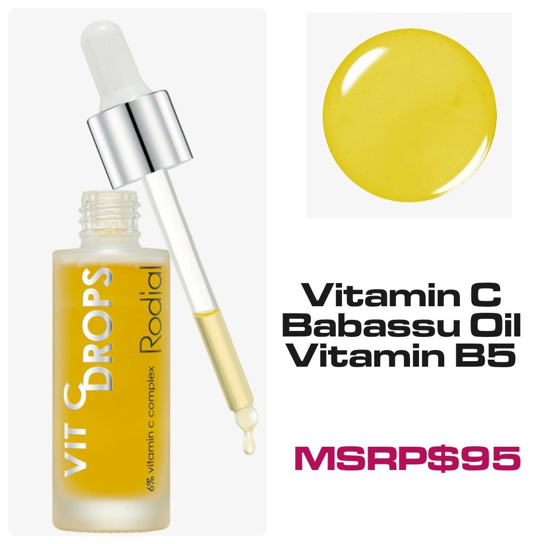 Rodial Vit C Booster Drops 31 ml 1 fl oz New In Box MSRP $95