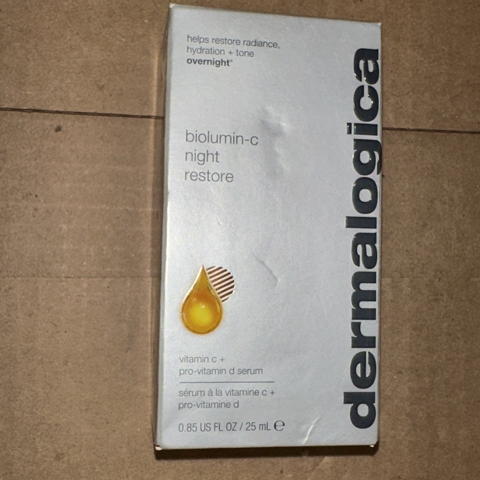 Dermalogica Biolumin-C Night Restore – 0.85 fl oz 25 mL NEW