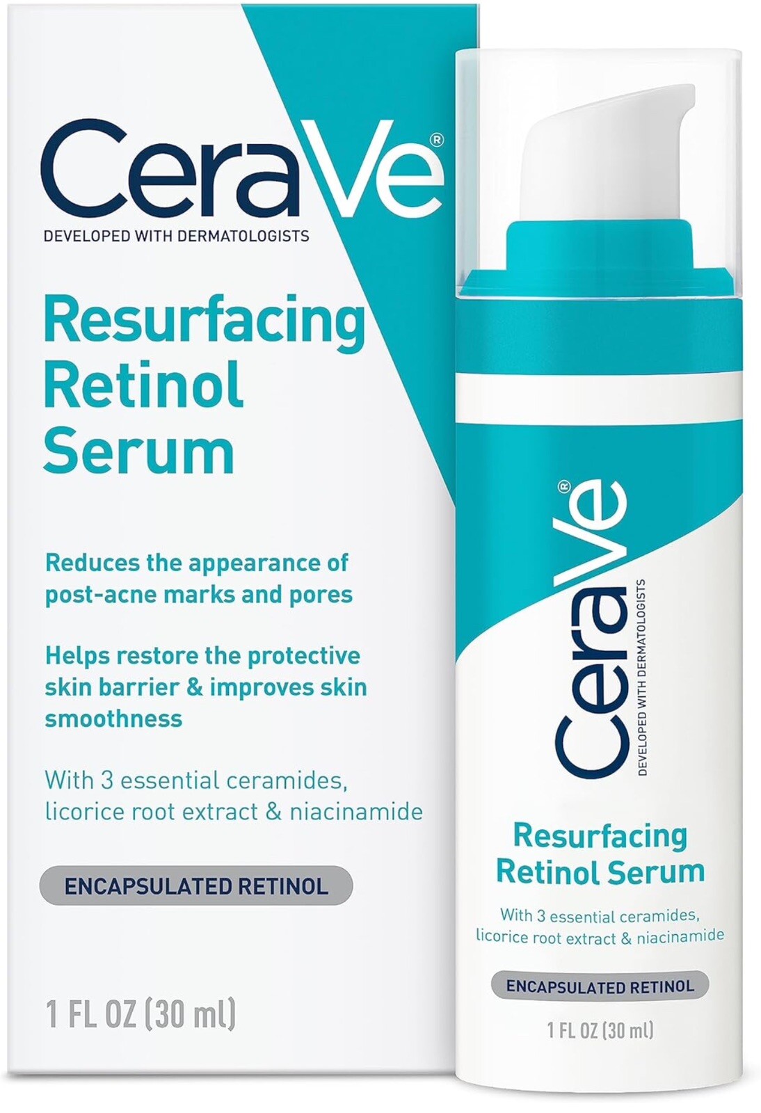 Cerave Resurfacing Retinol Serum – 1oz. (30ml)