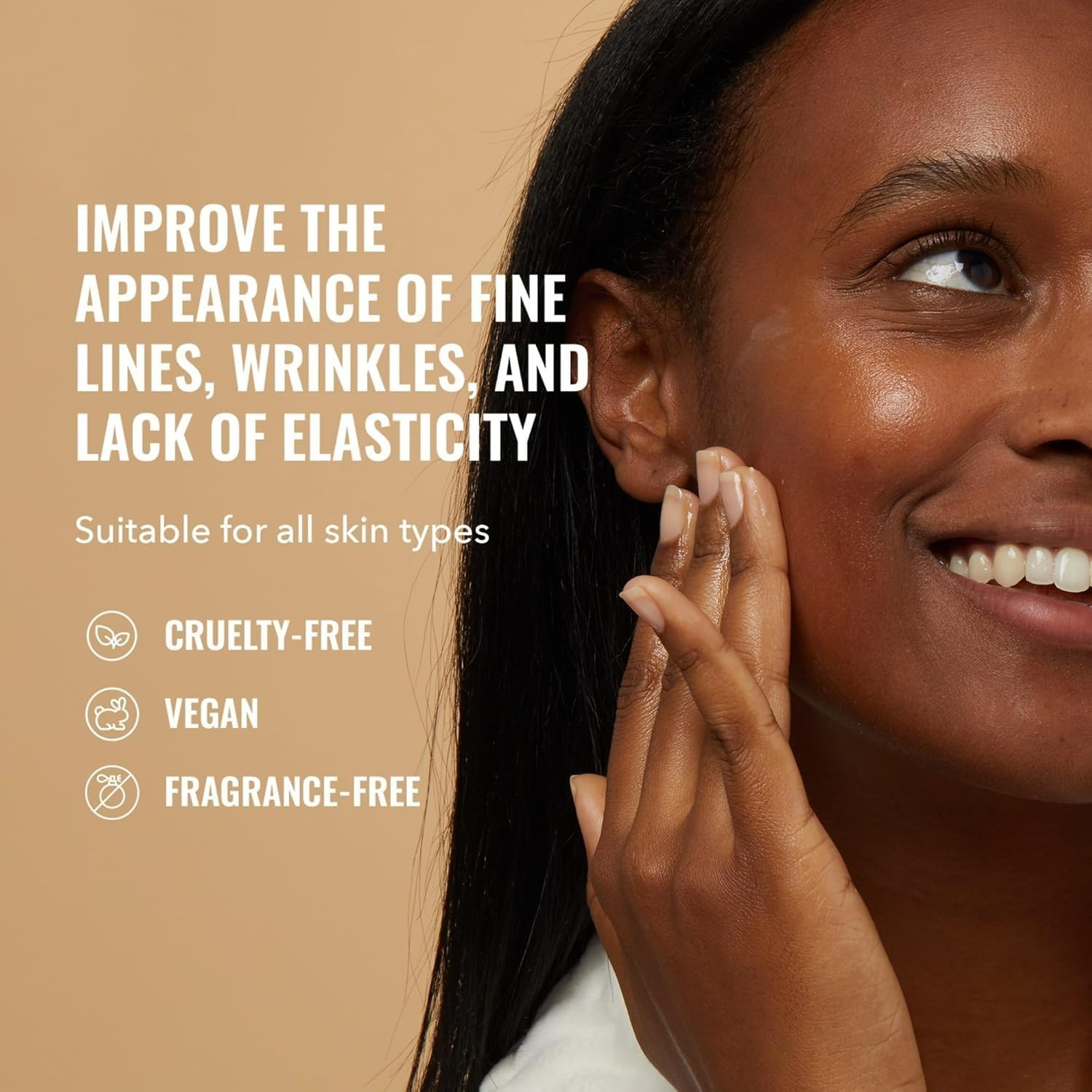 Cruelty-Free Retinol Night Cream – Minimize Wrinkles & Refresh Skin, 1 Fl Oz