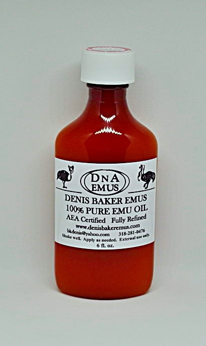 AEA CERTIFIED FULLY REFINED EMU OIL 6oz.