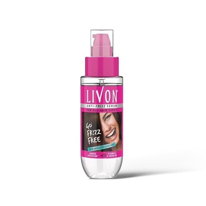 Livon Hair Serum, For Dry & Frizzy Hair | Provides shine ,smoothness 100ml