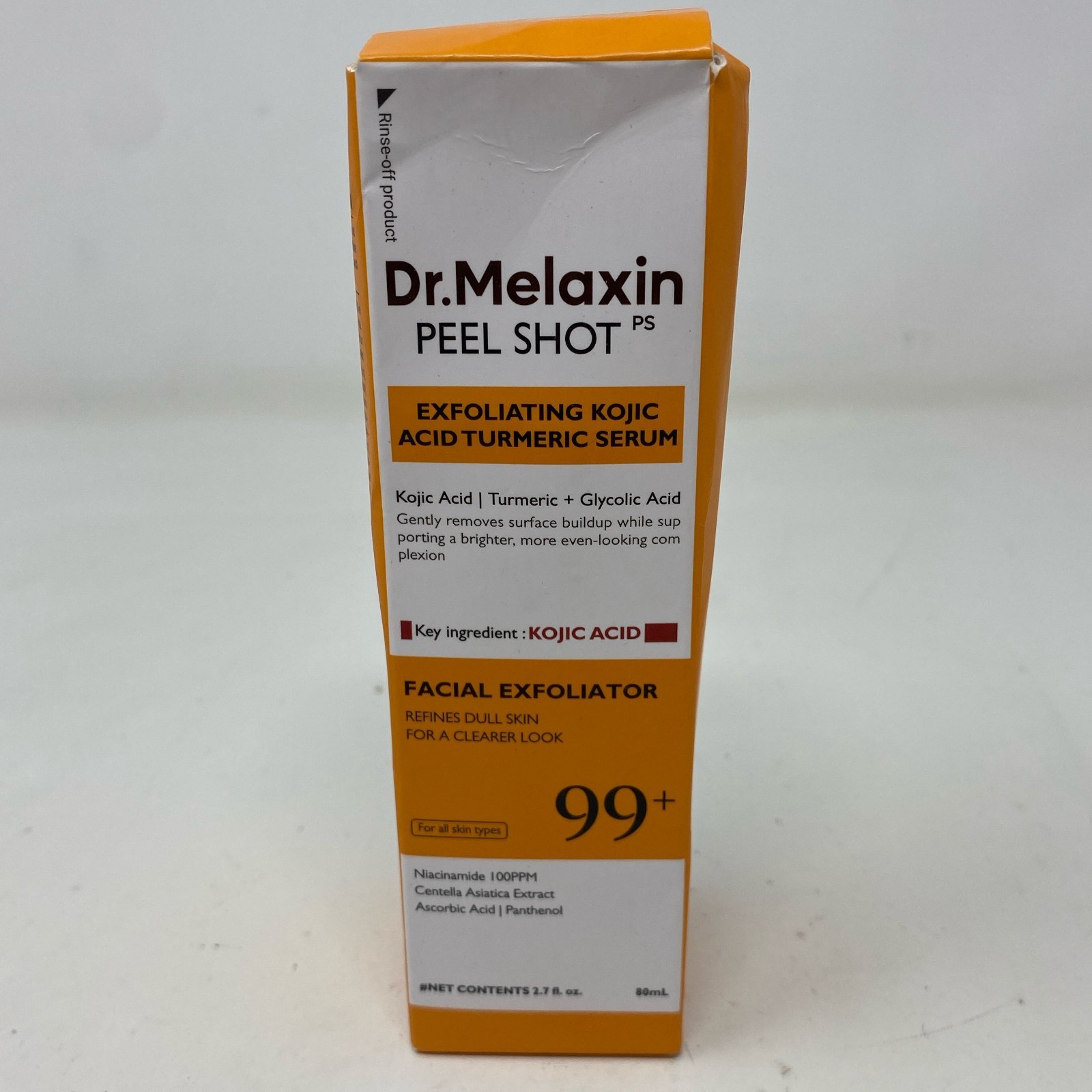 Dr.Melaxin Peel Shot Kojic Acid Turmeric Serum 80ml Exfoliator