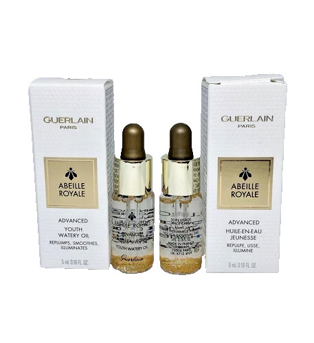 Guerlain Abeille Royale Advanced Youth Watery Oil & ~SERUM~ Mini 2 x .16 oz