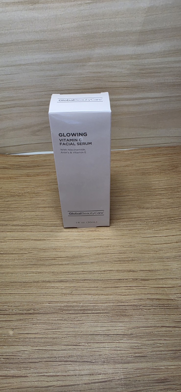 GLOBAL BEAUTY CARE WOMENS GLOWING VIT C FACIAL SERUM WITH NIACINAMIDE AND VIT E
