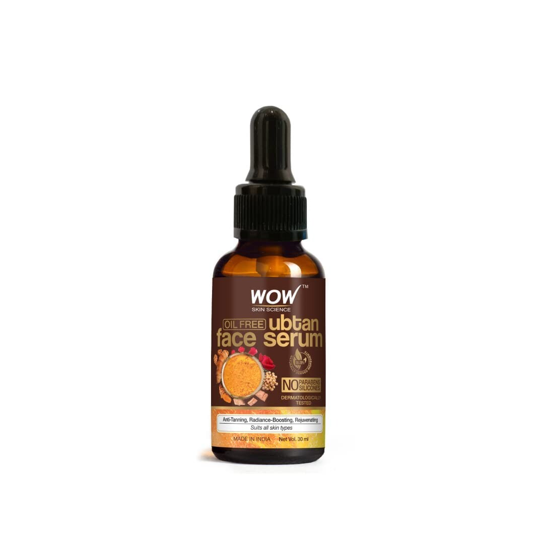 WOW Skin Science Ubtan Face Serum OIL FREE, 30 ml
