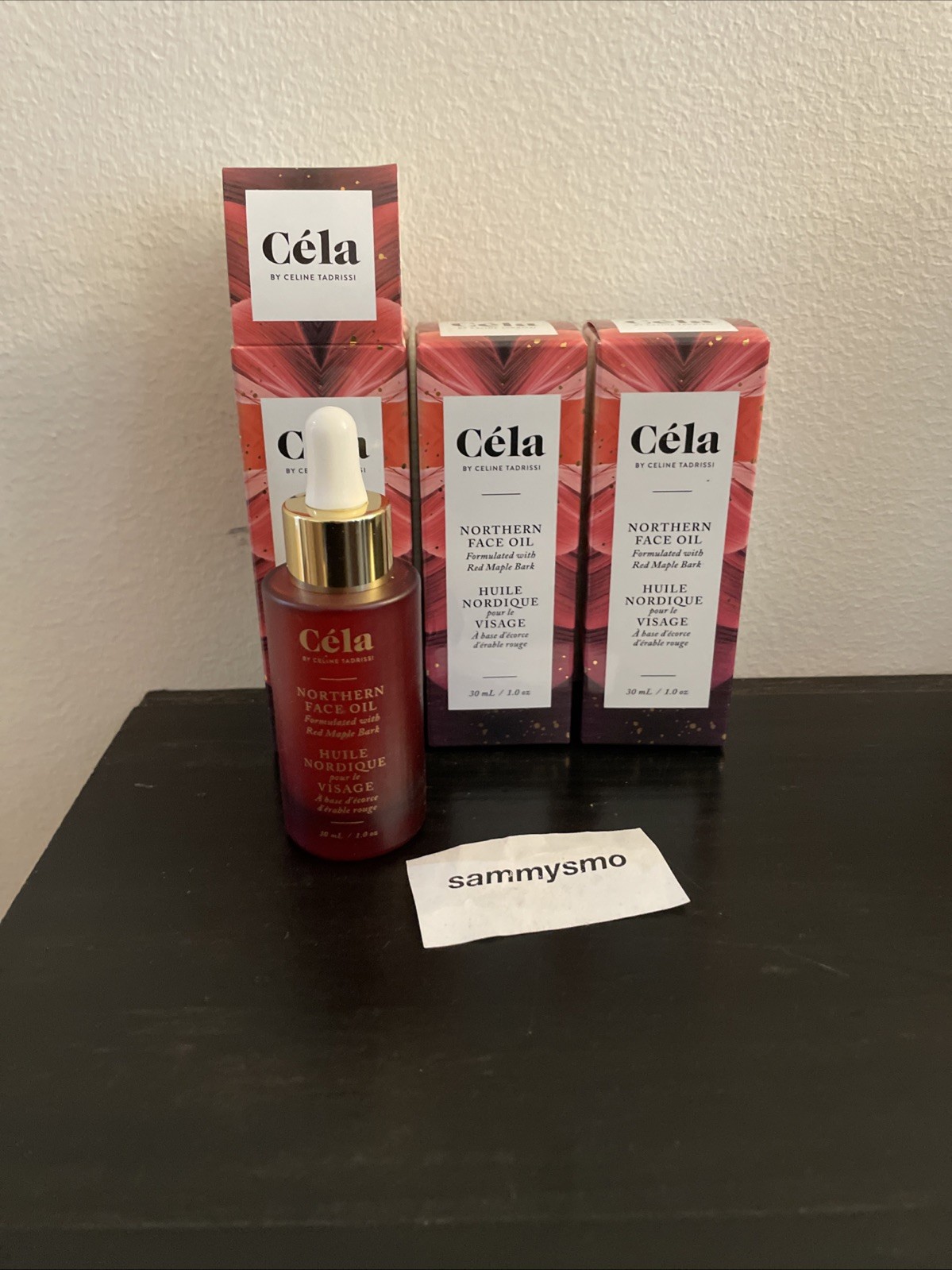 CELA Northern Face Oil With Red Maple Bark 1 oz., x3