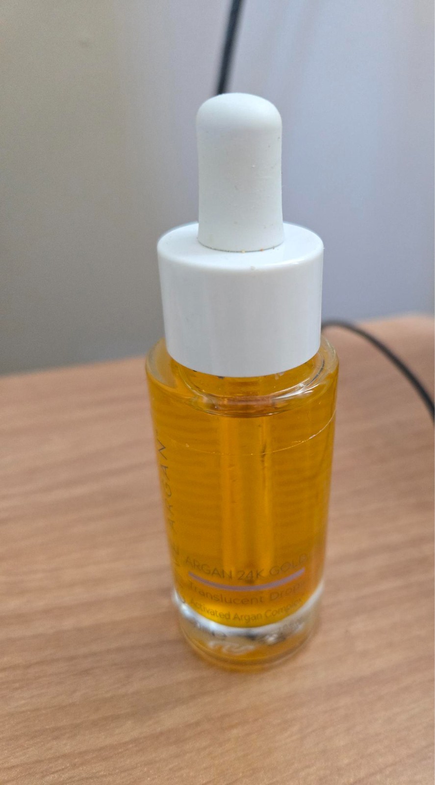Active Argan 24 hour translucent drops New No Box