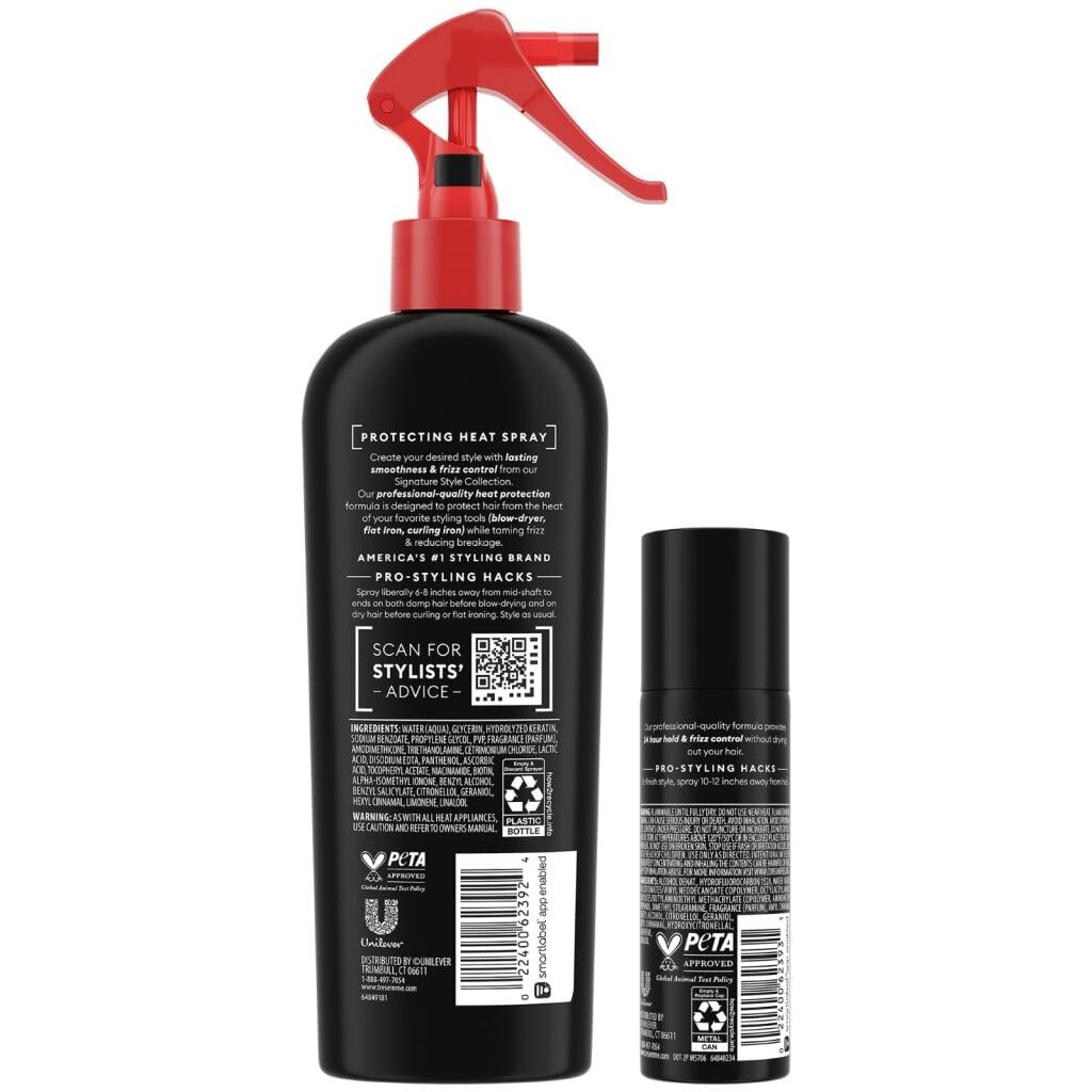 TRESemmé Protecting Heat Spray with Keratin, 3-Pack + 8 Fl Oz (Pack of 3)
