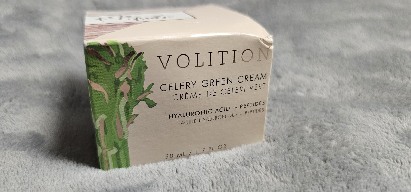Volition Beauty Celery Green Cream 1.7oz | New In Box