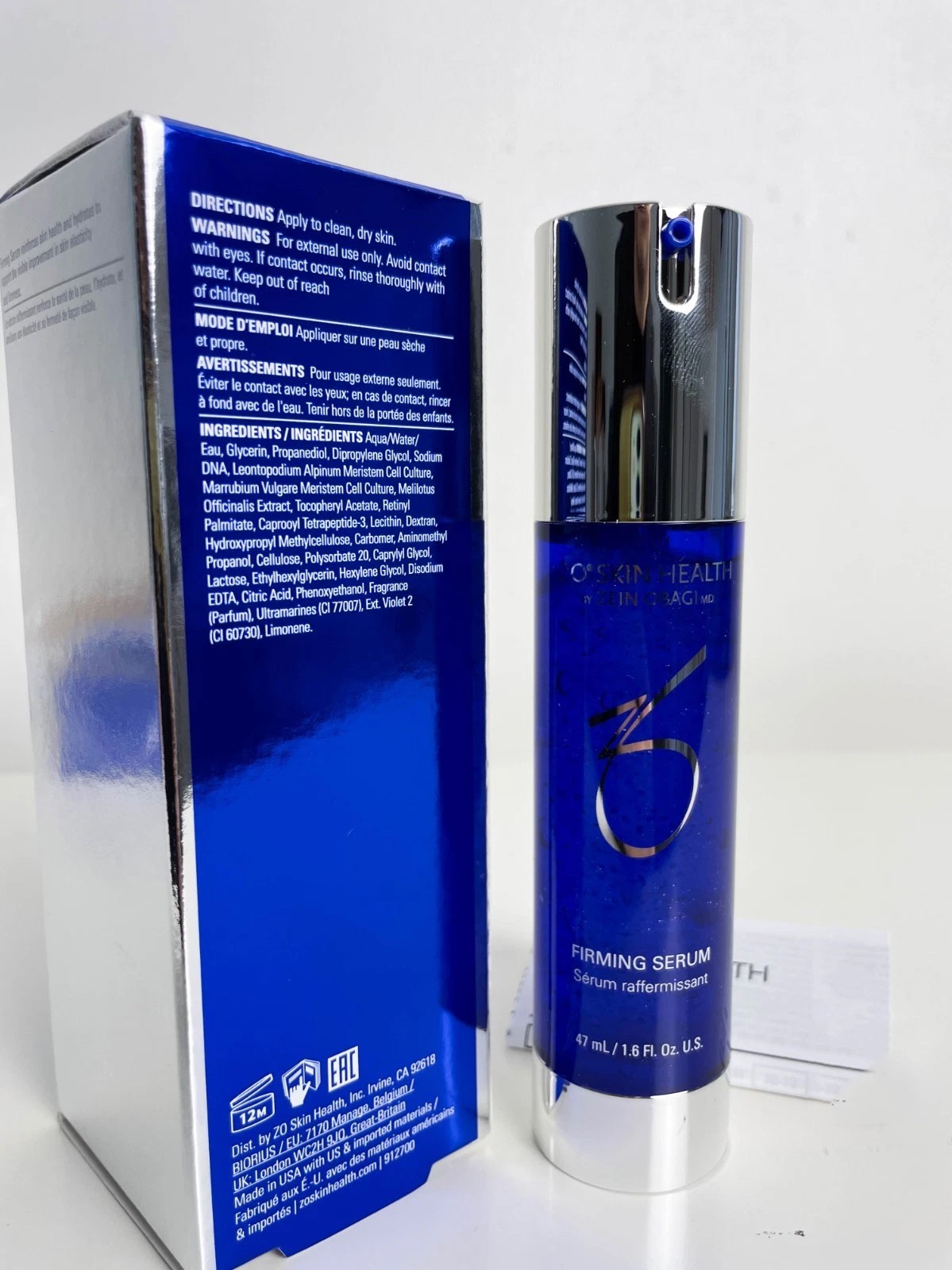 SEALED ZO Skin Health Firming Serum 1.6oz/47ml IN BOX Exp 2027.09
