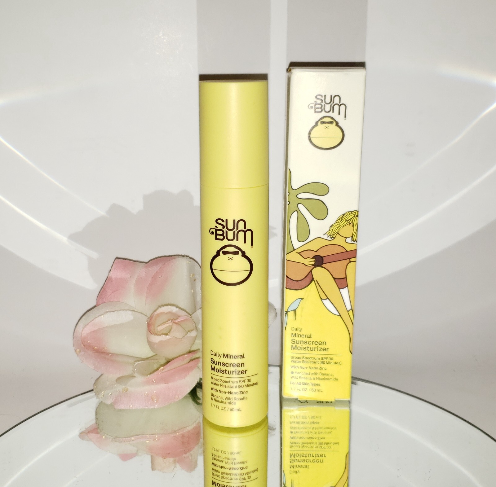 Sun Bum Daily Mineral Sunscreen Moisturizer Broad Spectrum SPF 30 1.7oz