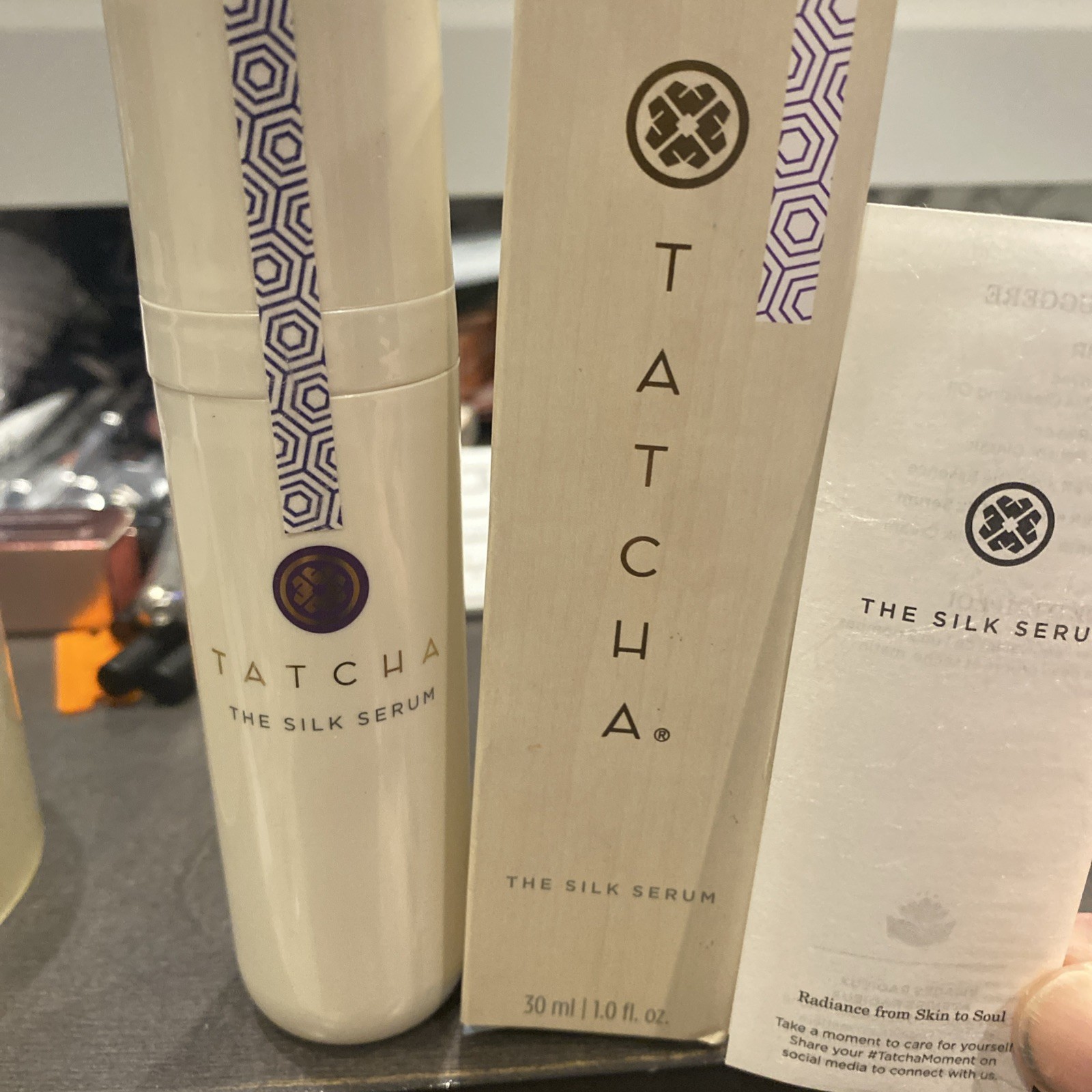 TATCHA The SILK SERUM – Firm and Smooth 1 fl. oz. – New with Box-authentic !!!
