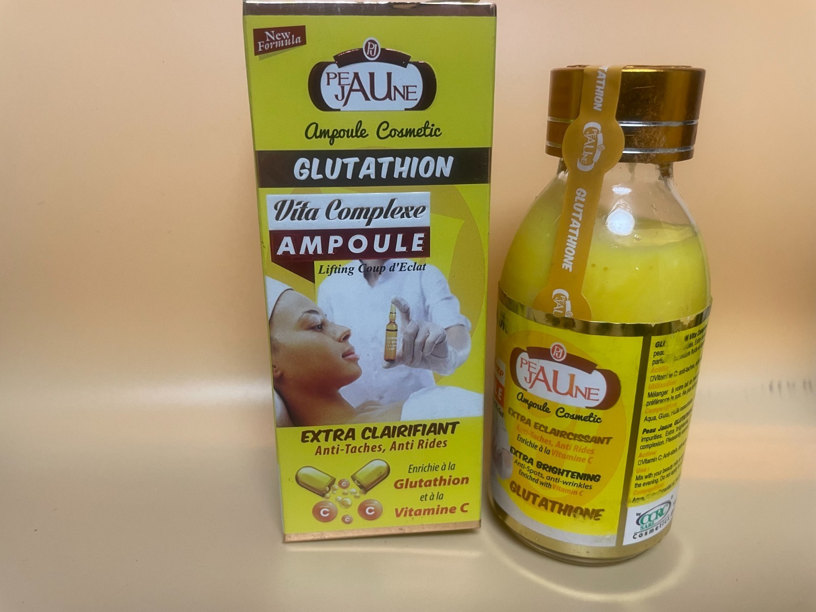 Pe Jaune Glutathion VITA complex Face Serum. 100ml x 1 BOTTLE. ORIGINAL