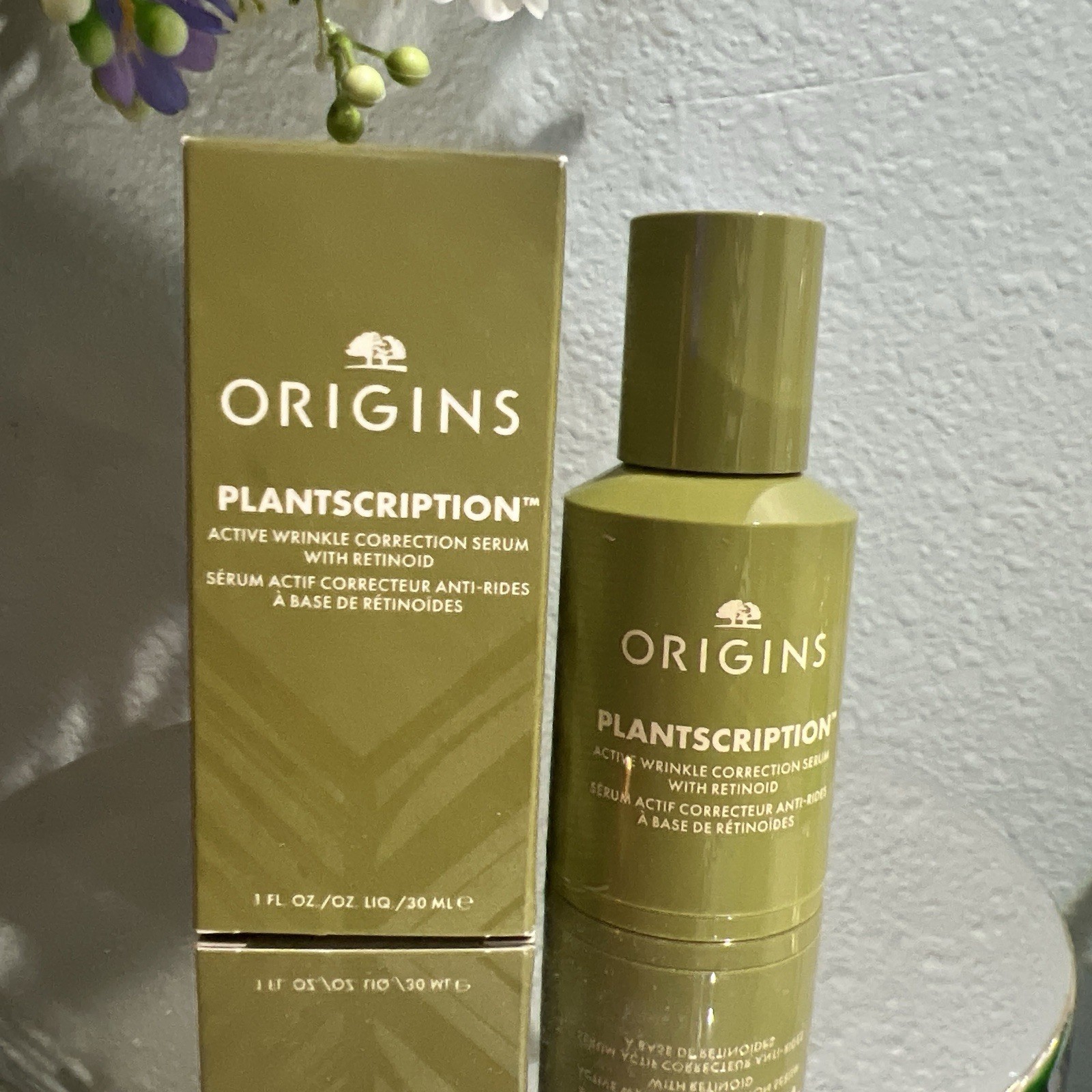 Origins Plantscription Active Wrinkle Correction Retinoid Serum 1 fl oz/30ml New