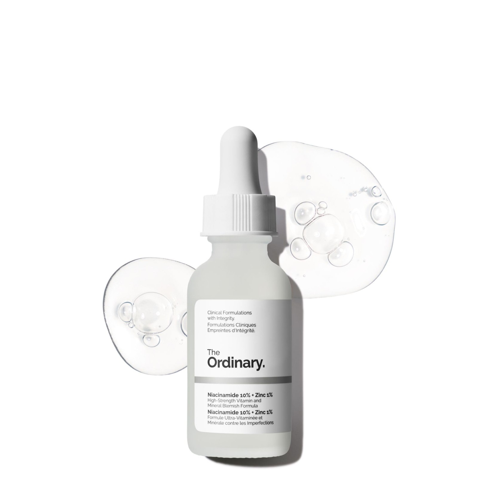 Niacinamide 10% + Zinc 1%, Smoothing Serum for BlemishProne Skin, 1 Fl Oz
