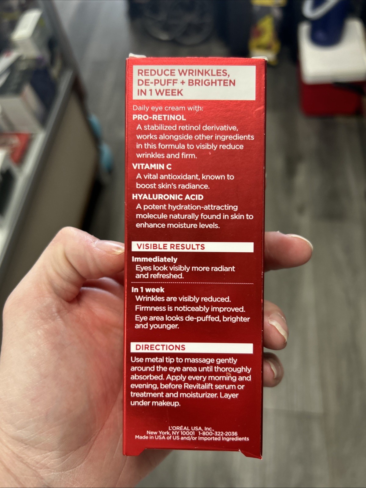 L’Oreal Revitalift Triple Power Anti-Aging Eye Cream ( Pack 1 )
