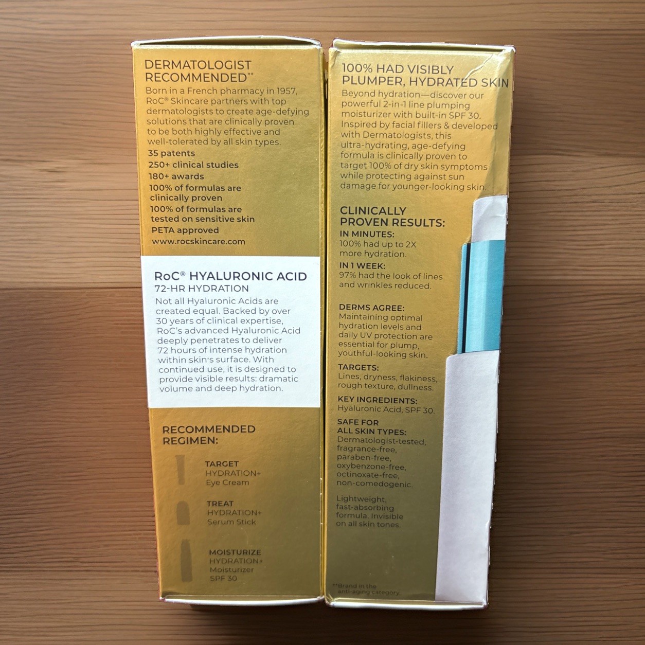 RoC Hydration + Moisturizer SPF 30 ~2 PACK!!~ 1.7 fl oz each.