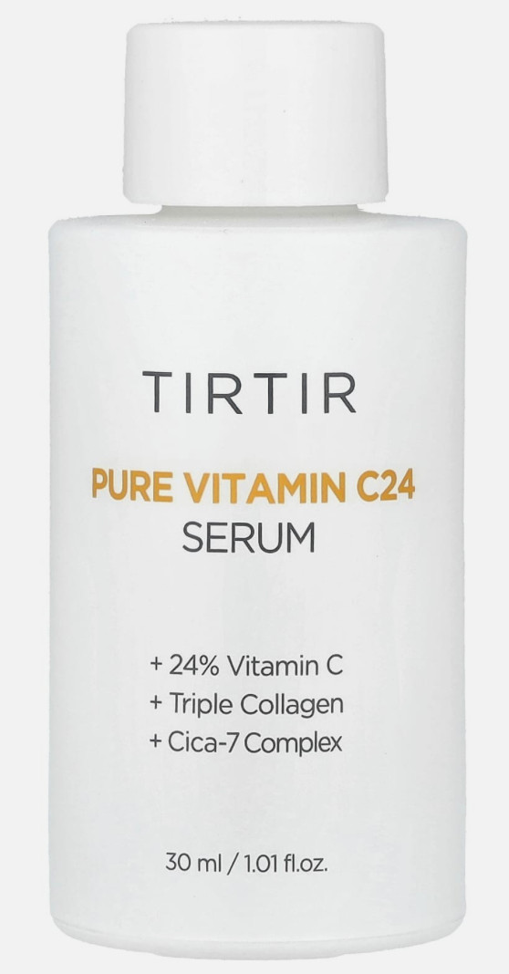 TIRTIR Pure Vitamin C24 Serum, 1.01 fl oz (30 ml). (Vitamin C, collagen, Cica-7)