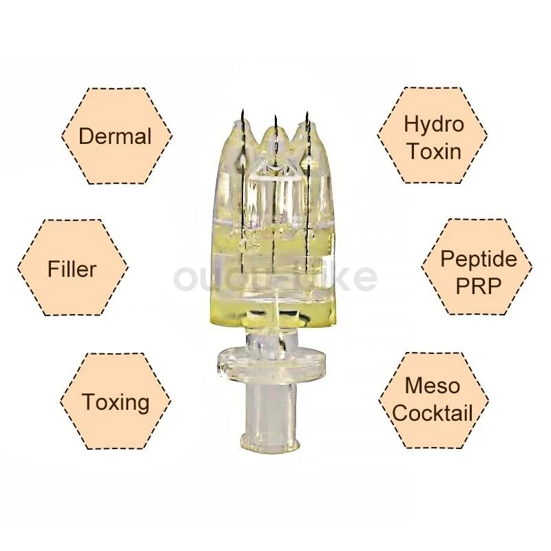 5Pin Crystal Multi Needle Cartridges 32G 1.5mm Mesotherapy Water Light Skin Care