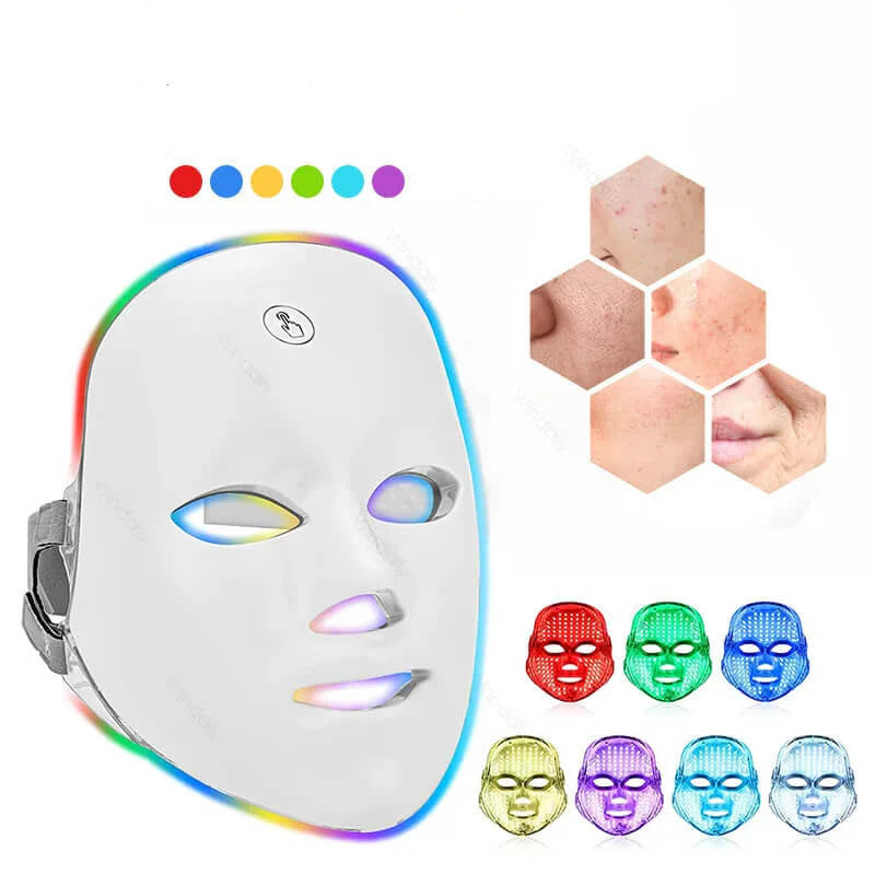 Red Light Therapy Face Mask – Reduce Fine Lines- Anti Aging – Reduce Acne