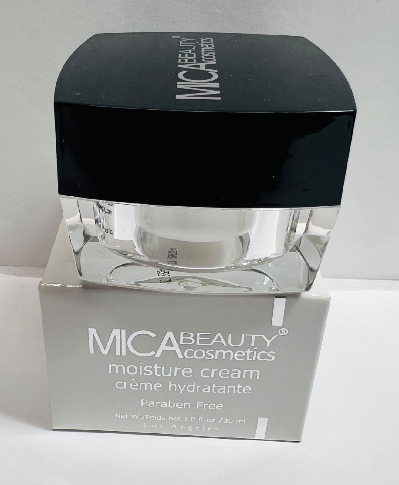 MICA BEAUTY COSMETICS MOISTURE CREAM- CRÈME HYDRATANTE 1 oz.